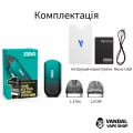 Pod-система Vaporesso Renova ZERO Pod Kit с ёмкостью батареи 650 mAh в серебристом цвете