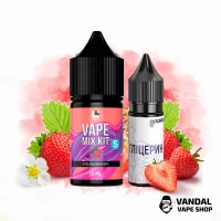 Набор Vape Mix Kit Strawberry, 30 мл 50 мг Hard Солевой
