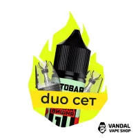 Комбинация OXVA Duo XLIM №2: Картридж OXVA XLIM V3 Top Fill 0.8 Ом + Картридж OXVA XLIM V3 Top Fill 0.6 Ом + Octobar Go Кислая Вишня 30 мл 60 мг