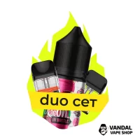 Комбинация Duo XROS №4: Картридж Vaporesso XROS Mini 0.6 Ом, 2 мл + Картридж Vaporesso XROS Mini 0.8 Ом, 3 мл + Inbottle Puzzle DragonFruit 30 мл 50 мг