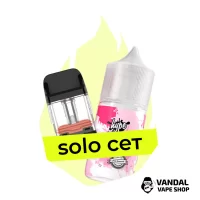 Комбинация Solo XROS: Картридж XROS + Набор для самозамеса 30 мл