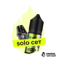 Комбинация Solo URSA №2: Картридж Lost Vape Ursa Nano V3 1.0 Ом + Inbottle Puzzle Lime Lemonade 30 мл 50 мг