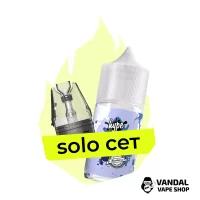 Комбинация Solo OXVA NeXLIM №1: Картридж OXVA NeXLIM 0.6 Ом, 4 мл + Hype Blueberry 30 мл 50 мг
