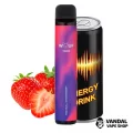 Одноразовый Pod WOUF 1500 850mAh 5% на 1500 затяжек со вкусом энергетика с клубникой