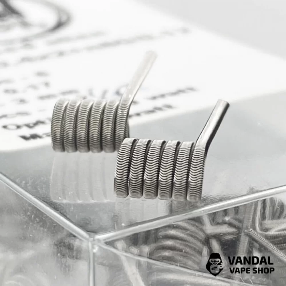 Готовая спираль Fused Alien 0,17 Ohm (Ni80) 0.4x2+n80/0.12