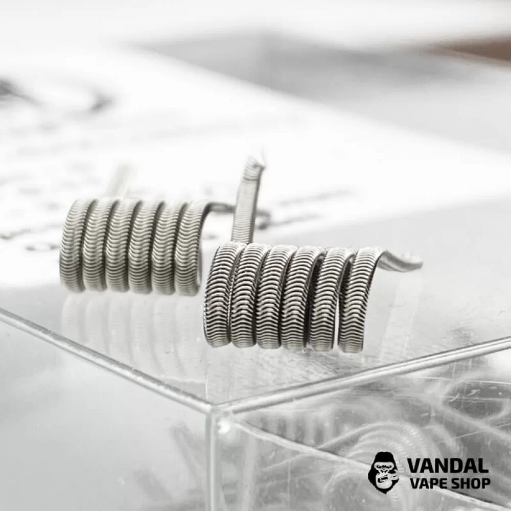 Готовая спираль Fused Alien 0.11 Ohm (Ss) 0.4x2+n80/0.12