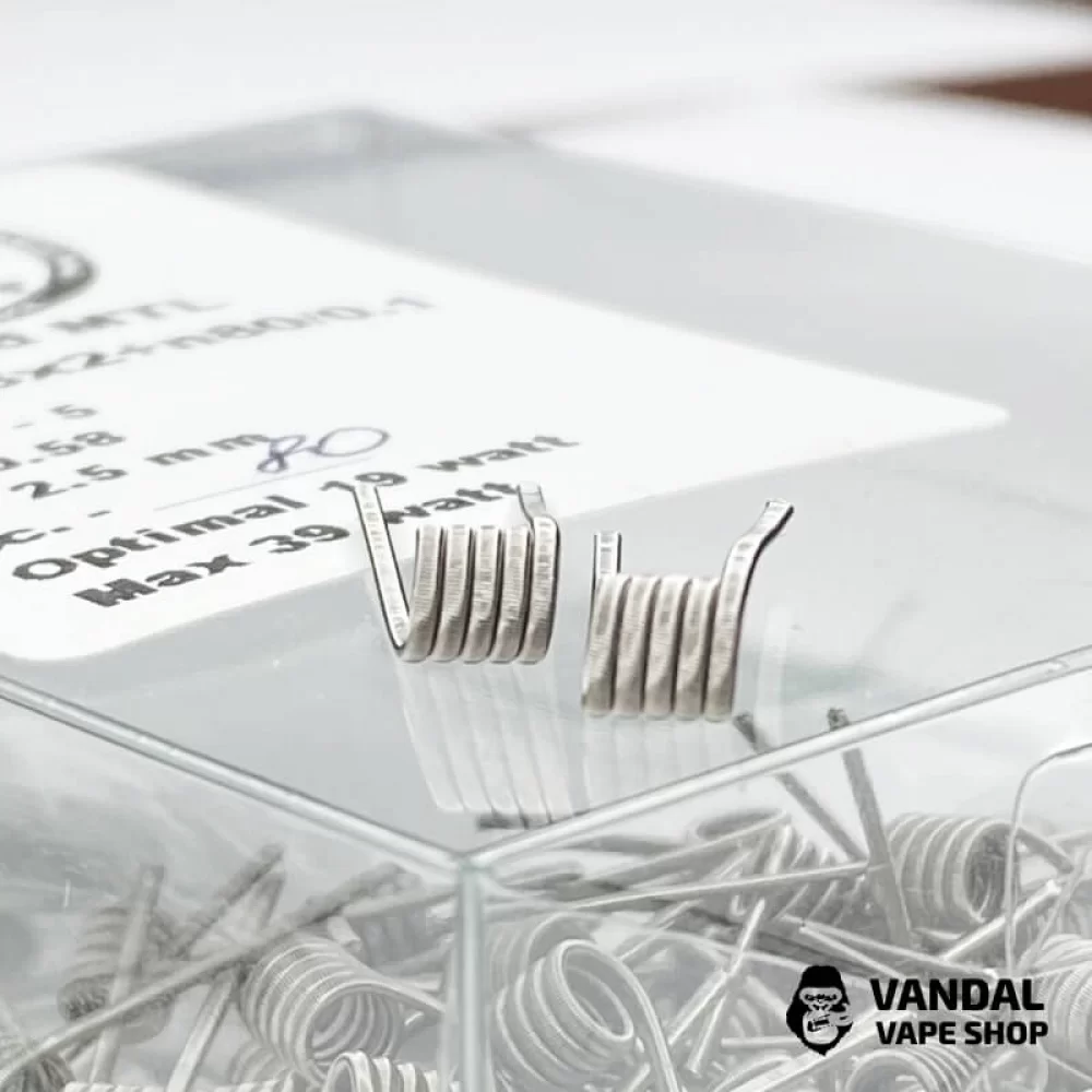 Готовая спираль Fused MTL 0,28 Ohm (A1) 0.3x2+n80/0.1