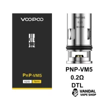 Випаровувач Voopoo PnP VM5 0.2 Ом