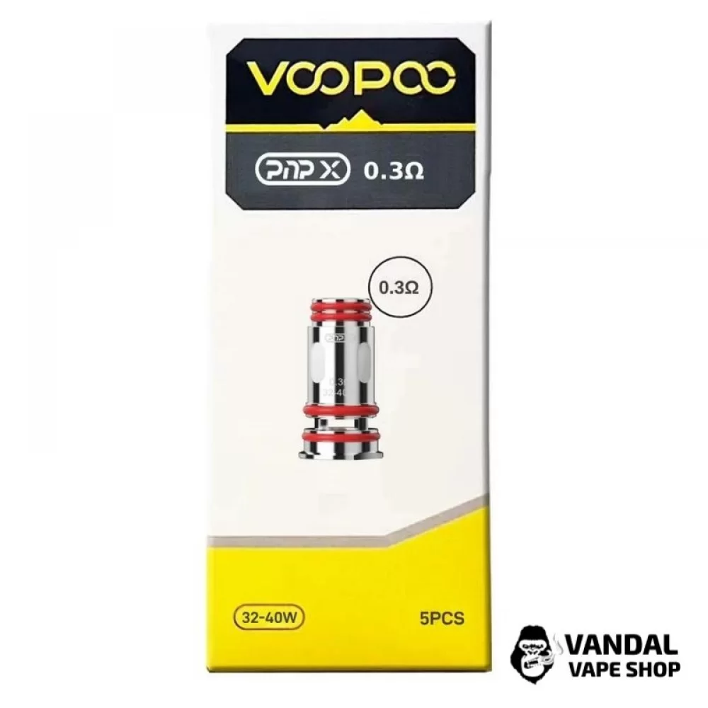 Оригинальный Сменный Испаритель VooPoo PnP X 0.3 Ом