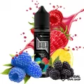 Рідина Chaser Black Triple Razz 60 мл, 6 мг, на органічному нікотині, зі смаком блакитної, червоної та чорної малини з лимоном Рідина Chaser Black Triple Razz 60 мл, 6 мг, на органічному нікотині, зі смаком блакитної, червоної та чорної малини з лимоном