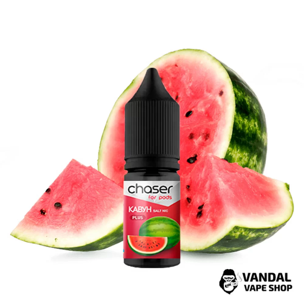 ЖИДКОСТЬ Chaser 10 мл 60 мг НА СОЛЕВОМ НИКОТИНЕ СО ВКУСОМ арбуза ЖИДКОСТЬ Chaser 10 мл 60 мг НА СОЛЕВОМ НИКОТИНЕ СО ВКУСОМ арбуза