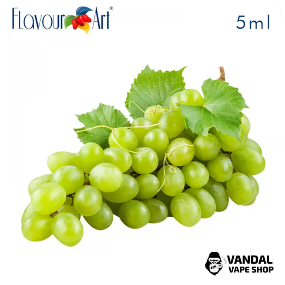 Ароматизатор FlavourArt 5 мл зі смаком білого винограду Ароматизатор FlavourArt 5 мл зі смаком білого винограду