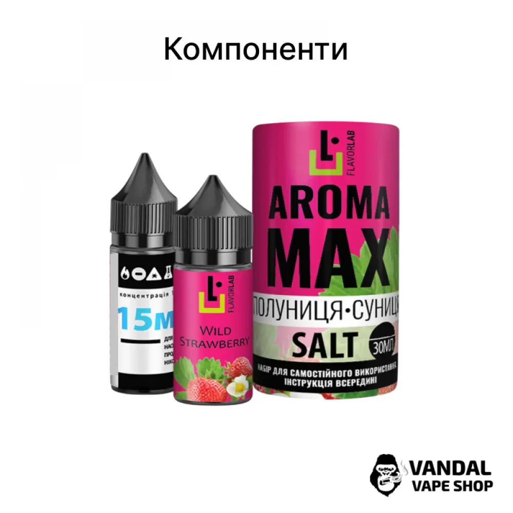 Набор для самозамеса Aroma MAX Salt 30 мл 50 мг со вкусом манго и дыни