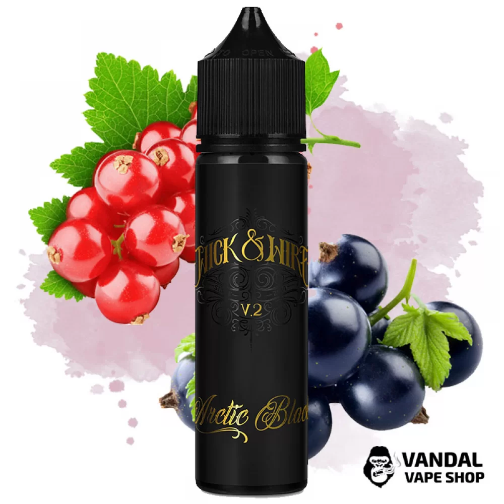 Жидкость Wick&Wire V2 60 мл на органическом никотине 3 мг со вкусом красной и черной смородины с холодком Жидкость Wick&Wire V2 60 мл на органическом никотине 3 мг со вкусом красной и черной смородины с холодком