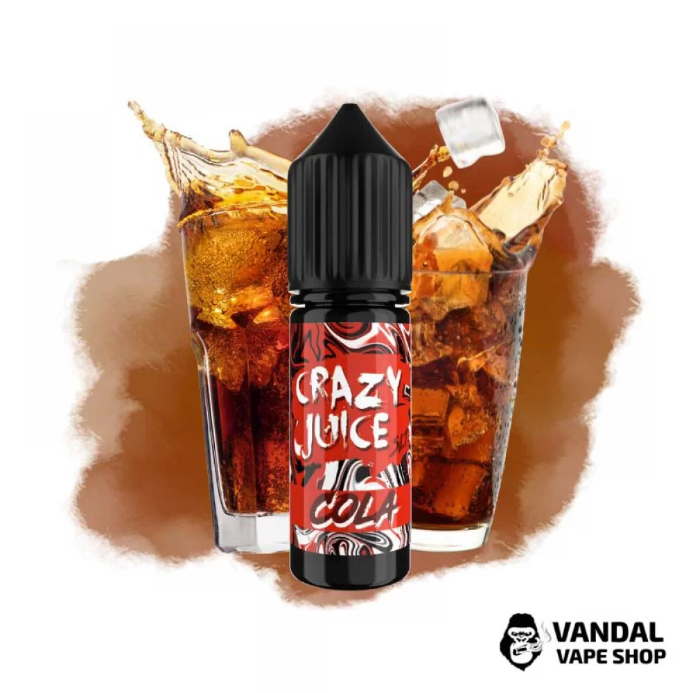 Рідина Crazy Juice Salt 15 мл на сольовому нікотині 30 мг зі смаком коли