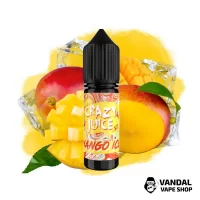 Crazy Juice Salt 15 мл 50 мг - Mango Ice