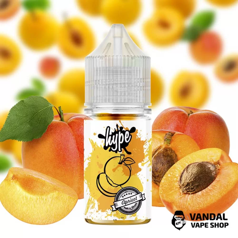 ЖИДКОСТЬ hype - Apricot 30 мл 35 мг НА СОЛЕВОМ НИКОТИНЕ СО ВКУСОМ абрикоса ЖИДКОСТЬ hype - Apricot 30 мл 35 мг НА СОЛЕВОМ НИКОТИНЕ СО ВКУСОМ абрикоса
