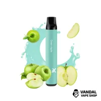 Vapeman SOLO X 1500 50 мг 850 мАг - Green Apple
