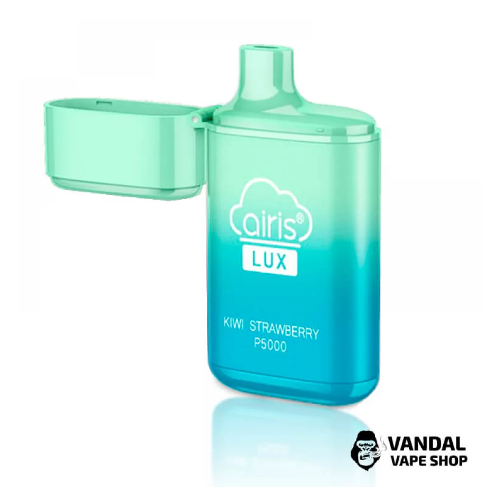 Одноразовый Pod Airis Lux P5000 650 мАч 5% на 5000 затяжек со вкусом киви и клубники Одноразовый Pod Airis Lux P5000 650 мАч 5% на 5000 затяжек со вкусом киви и клубники