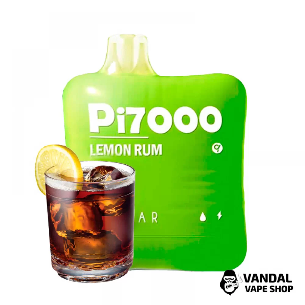 Одноразовый Elf Bar PI7000 500 мАч 5% на 7000 затяжек со вкусом рома с лимоном Одноразовый Elf Bar PI7000 500 мАч 5% на 7000 затяжек со вкусом рома с лимоном