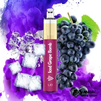 Одноразовый Pod IJOY LIO Bee18 1500 Grape Ice Disposable Pod Kit