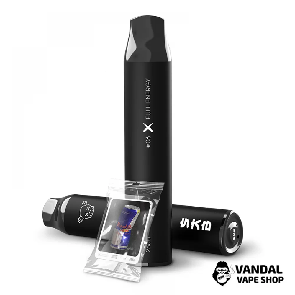 Одноразовий Pod SAB 2500 Disposable Pod 1100 мАг 5% на 2500 затяжок зі смаком енергетика Одноразовий Pod SAB 2500 Disposable Pod 1100 мАг 5% на 2500 затяжок зі смаком енергетика