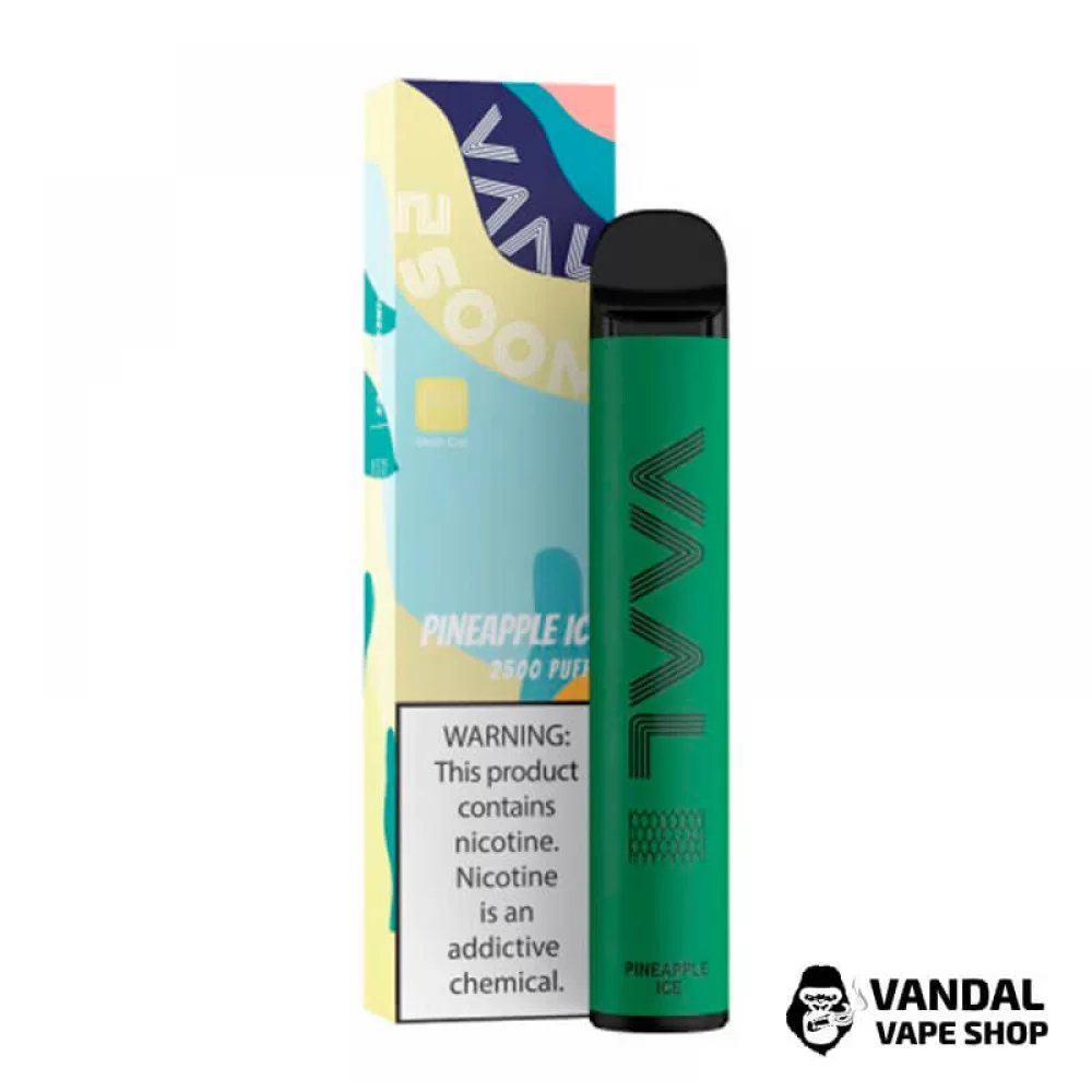 Одноразова Pod система Joyetech VAAL 2500M 1300 мАг зі смаком м'яти Одноразова Pod система Joyetech VAAL 2500M 1300 мАг зі смаком м'яти