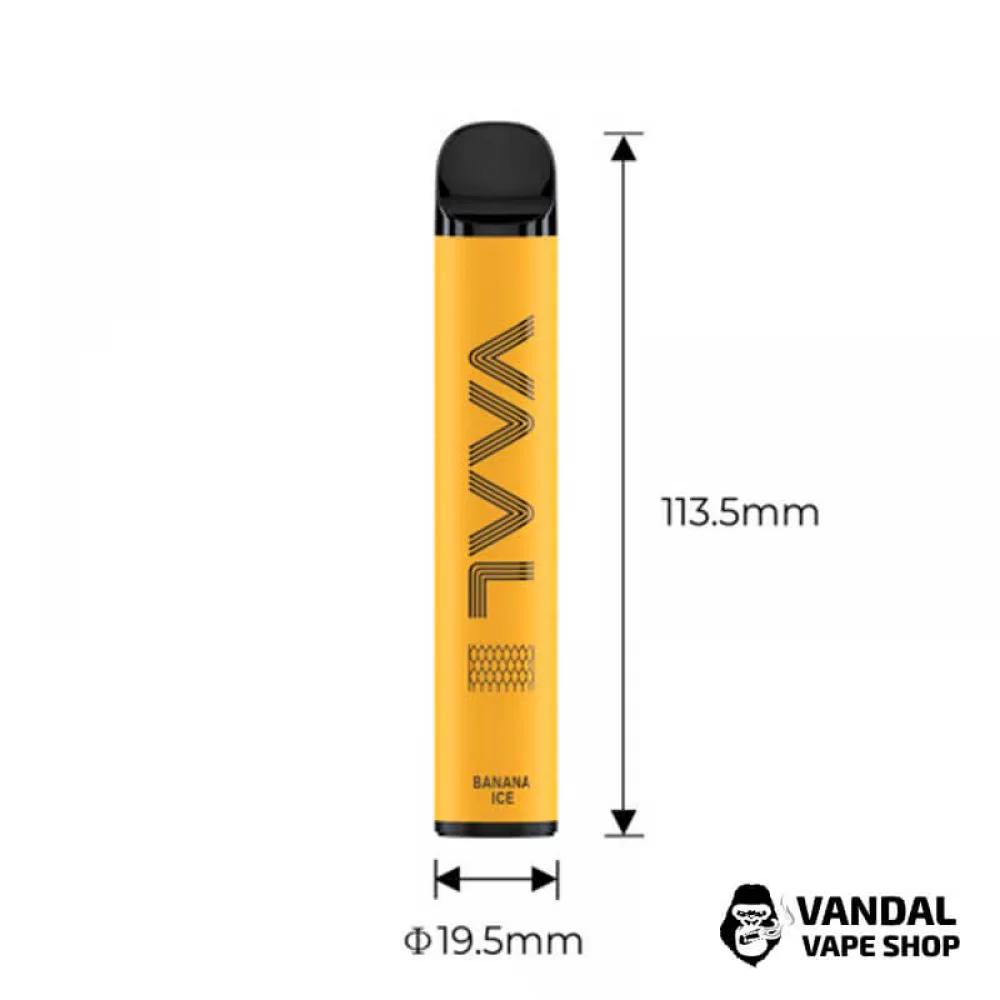 Одноразова Pod система Joyetech VAAL 2500M 1300 мАг зі смаком м'яти Одноразова Pod система Joyetech VAAL 2500M 1300 мАг зі смаком м'яти