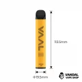 Одноразова Pod система Joyetech VAAL 2500M 1300 мАг зі смаком м'яти Одноразова Pod система Joyetech VAAL 2500M 1300 мАг зі смаком м'яти