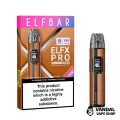 Стартовий набір Elf Bar ELFX PRO Classic Edition в коричневому кольорі