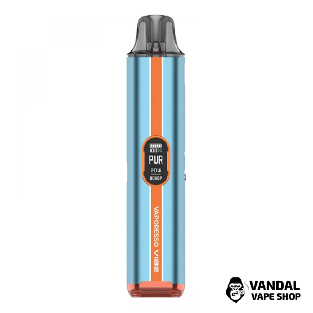 Vaporesso Vibe (Original) в турбо голубом дизайне 