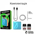 Оригінальний стартовий набір Vaporesso XROS 3 Nano Kit в срібному кольорі