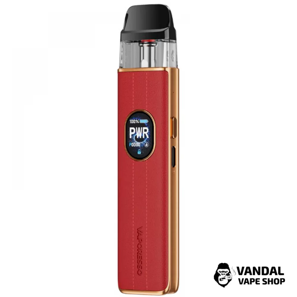 Pod-система Vaporesso XROS 5 Pod Kit (Original) в кожаном красном дизайне