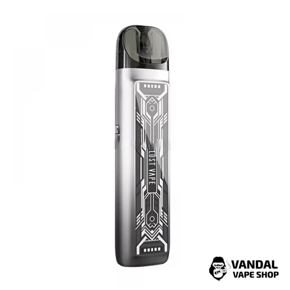 Оригинальная Pod-система Lost Vape Ursa Nano 2 Pod Kit в серебристо-черном градиенте Оригинальная Pod-система Lost Vape Ursa Nano 2 Pod Kit в серебристо-черном градиенте