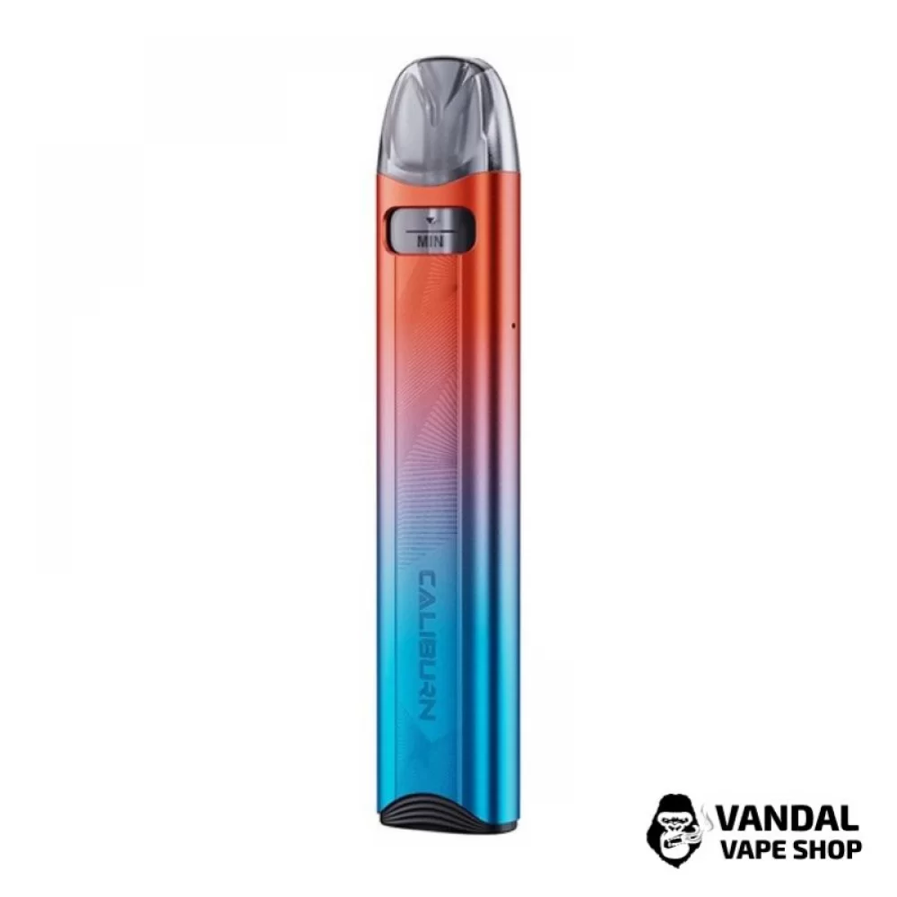 Pod-система Uwell Caliburn A3S (Original) у кольорі червоно-синьому градієнті
