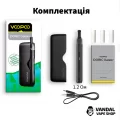 Оригинальная подсистема VooPoo Doric Galaxy в серебряно-белом цвете