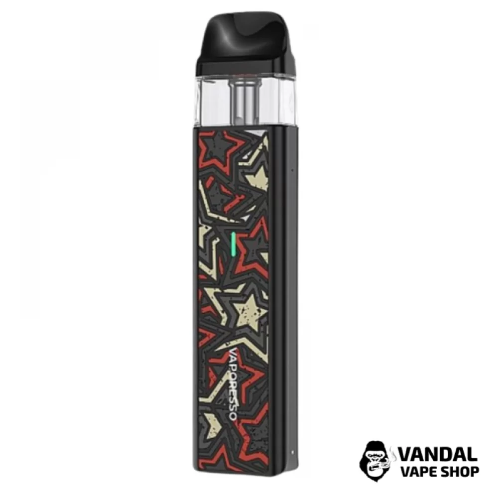 Pod-система Vaporesso XROS 4 Mini Pod Kit (Original) в чорному кольорі з дизайном