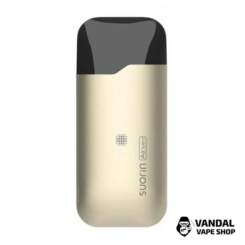 Компактная Pod-система Suorin Air Mini Kit на 430 мАч в золотом цвете