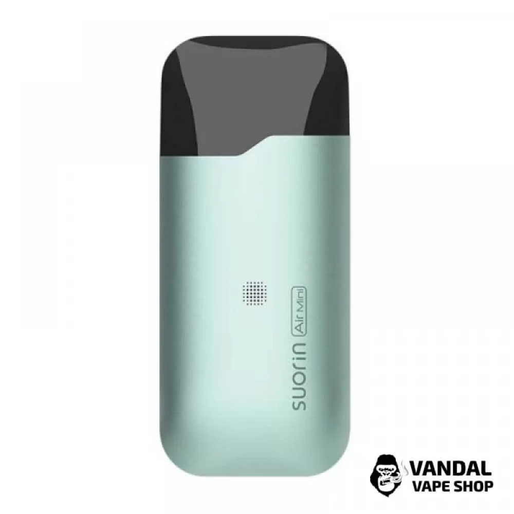 Компактная Pod-система Suorin Air Mini Kit на 430 мАч в мятно-зелёном цвете