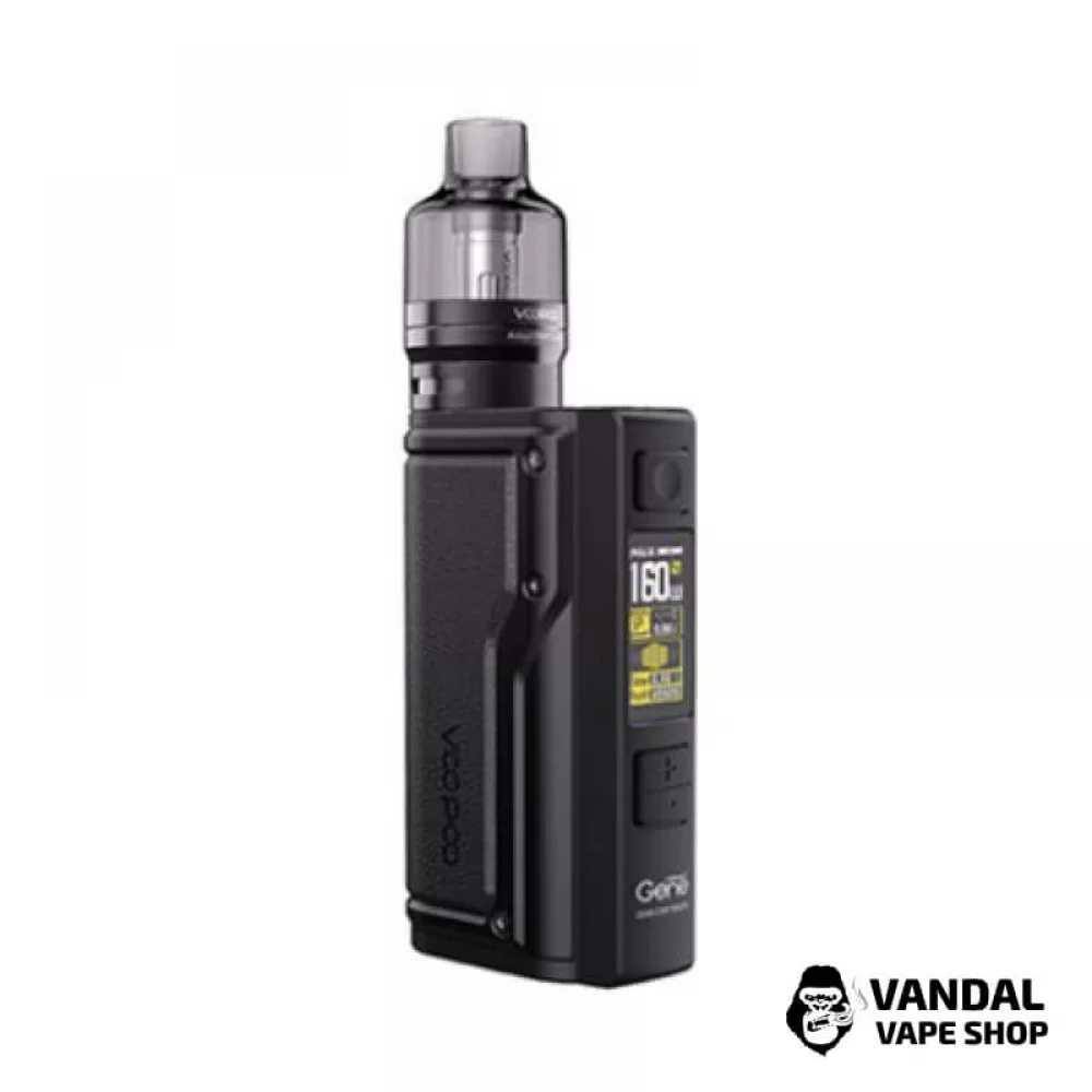 Стартовий набір Voopoo Argus GT 160W TC Kit в чорному кольорі