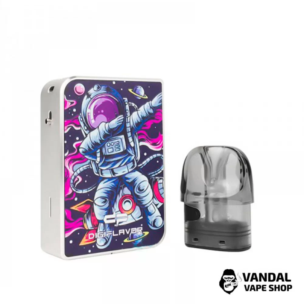 Оригінальна pod-система GeekVape Digiflavor Digi-U Pod в забарвленні "Срібний Самурай" Оригінальна pod-система GeekVape Digiflavor Digi-U Pod в забарвленні "Срібний Самурай"