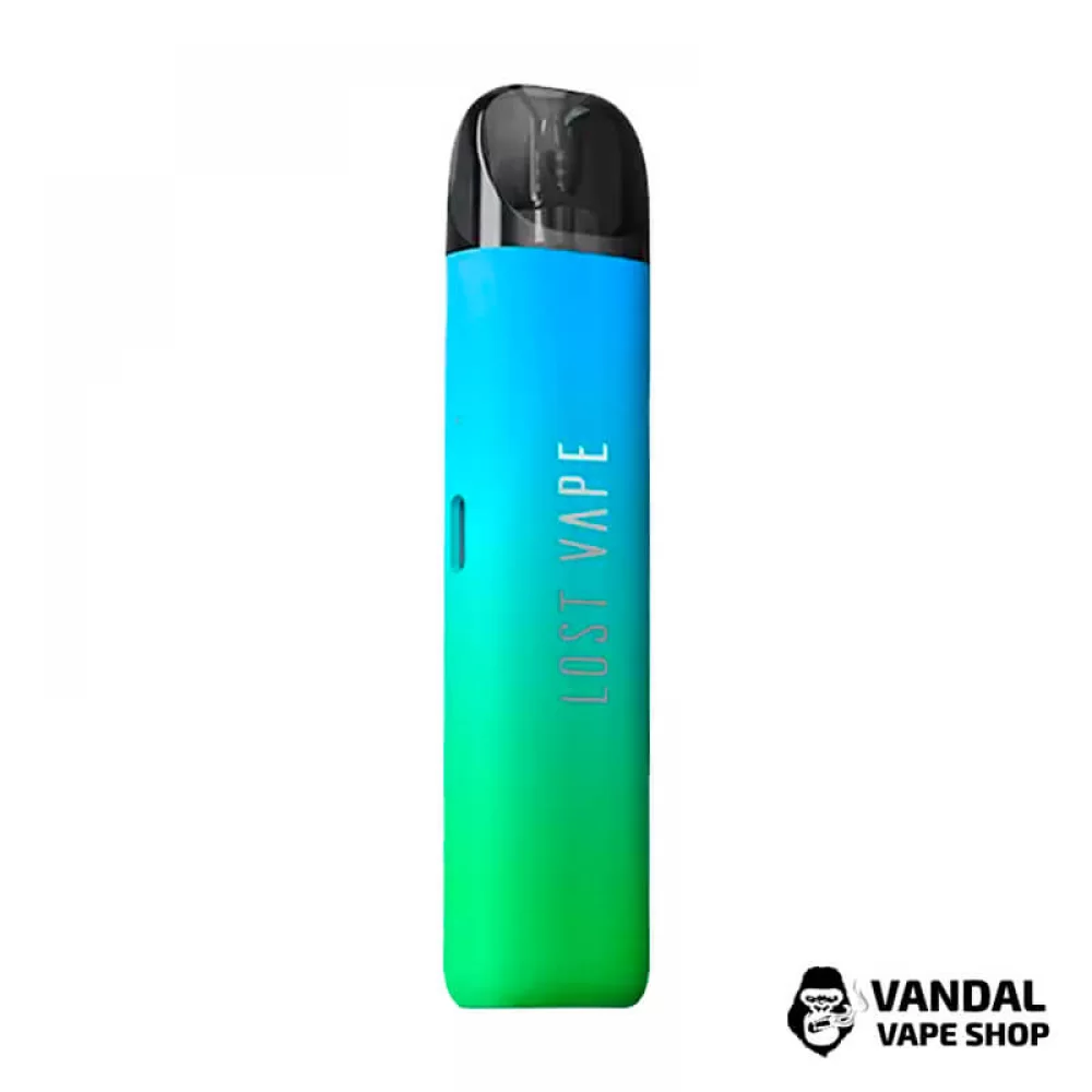 Pod-система Lost Vape Ursa Nano S в градиентном зелено-голубом цвете