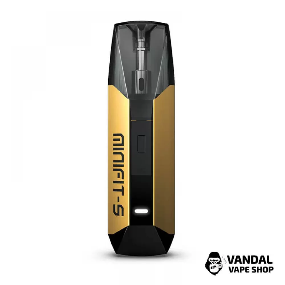 Под-система Justfog Minifit S Pod Kit 420 мАч в золотом цвете