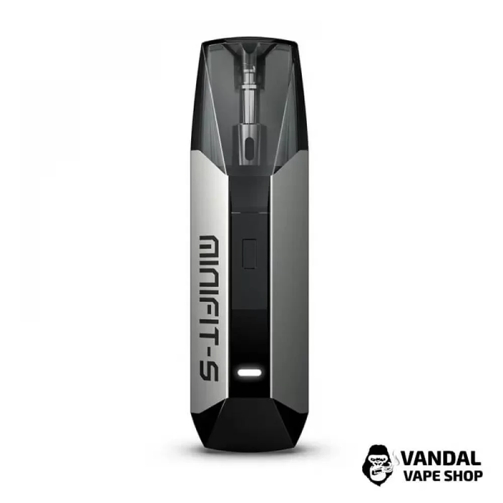 Под-система Justfog Minifit S Pod Kit 420 мАч в серебристом цвете