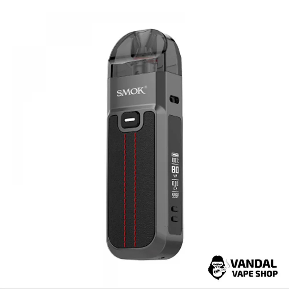 Оригинальная Pod-система Smok Nord 5 Pod Mod Kit в чёрном цвете (кожа)