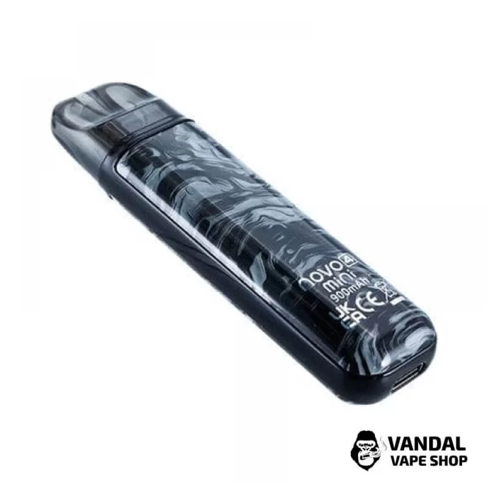 Pod-система Smok Novo 4 Mini Pod Kit в расцветке "серебристо-красная кобра"