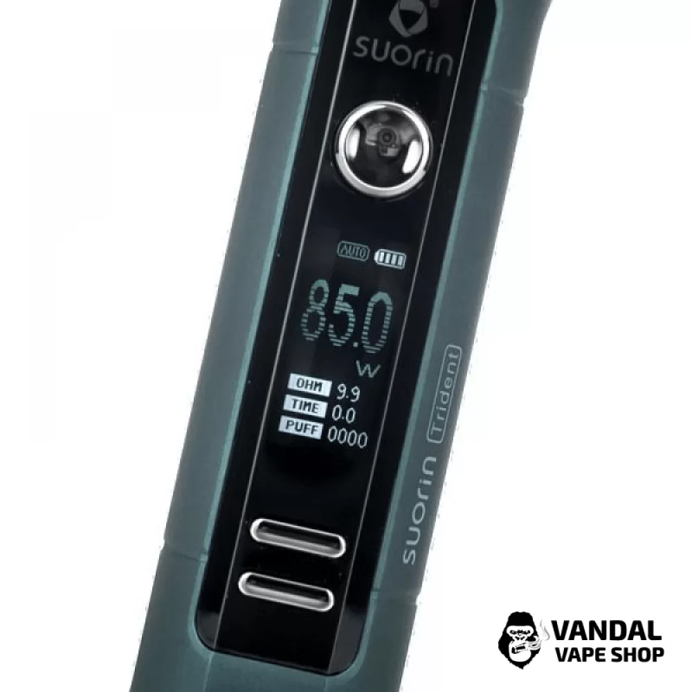Оригінальна Pod-система Suorin Trident 85W Pod Kit 3000mAh в срібному кольорі