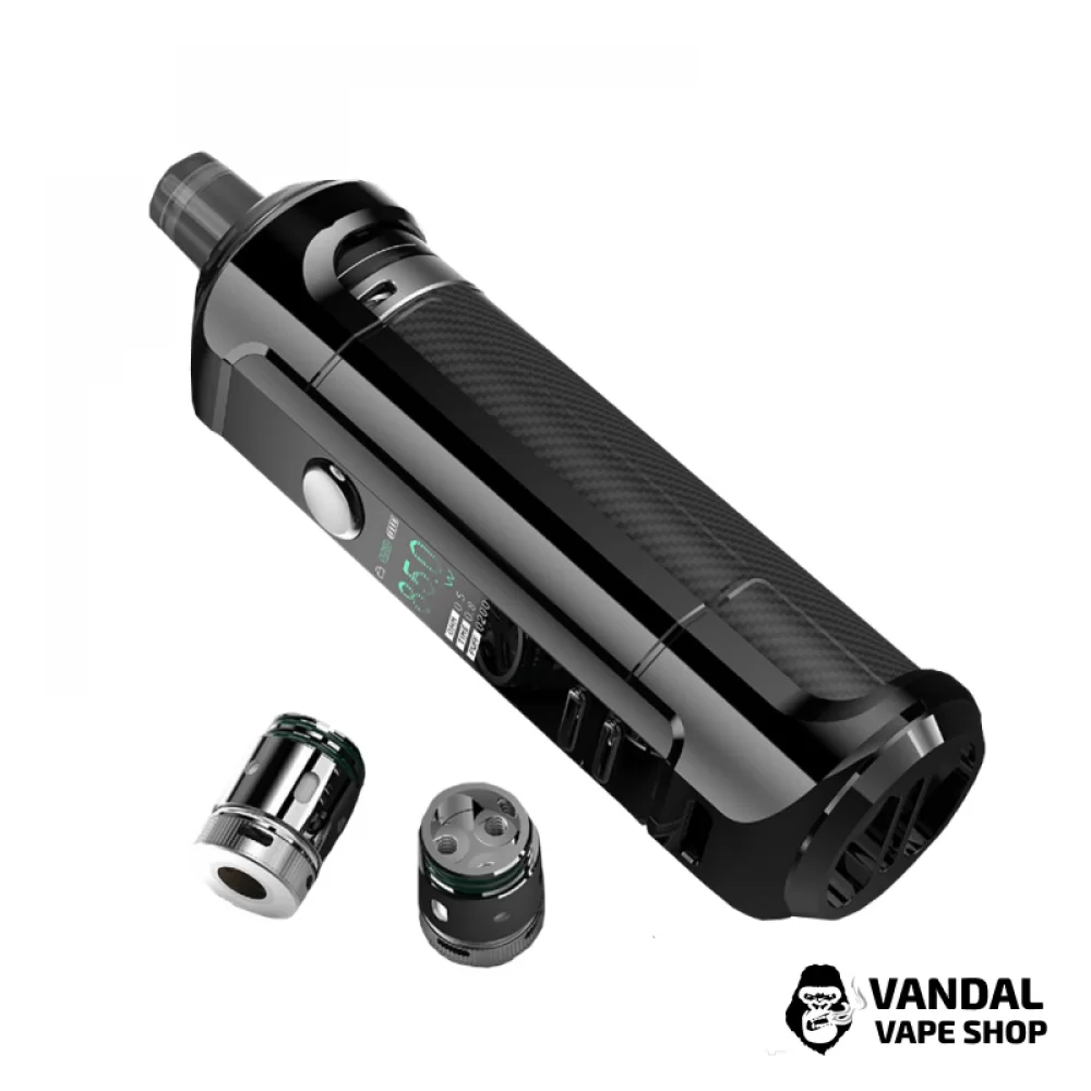 Оригінальна Pod-система Suorin Trident 85W Pod Kit 3000mAh в срібному кольорі