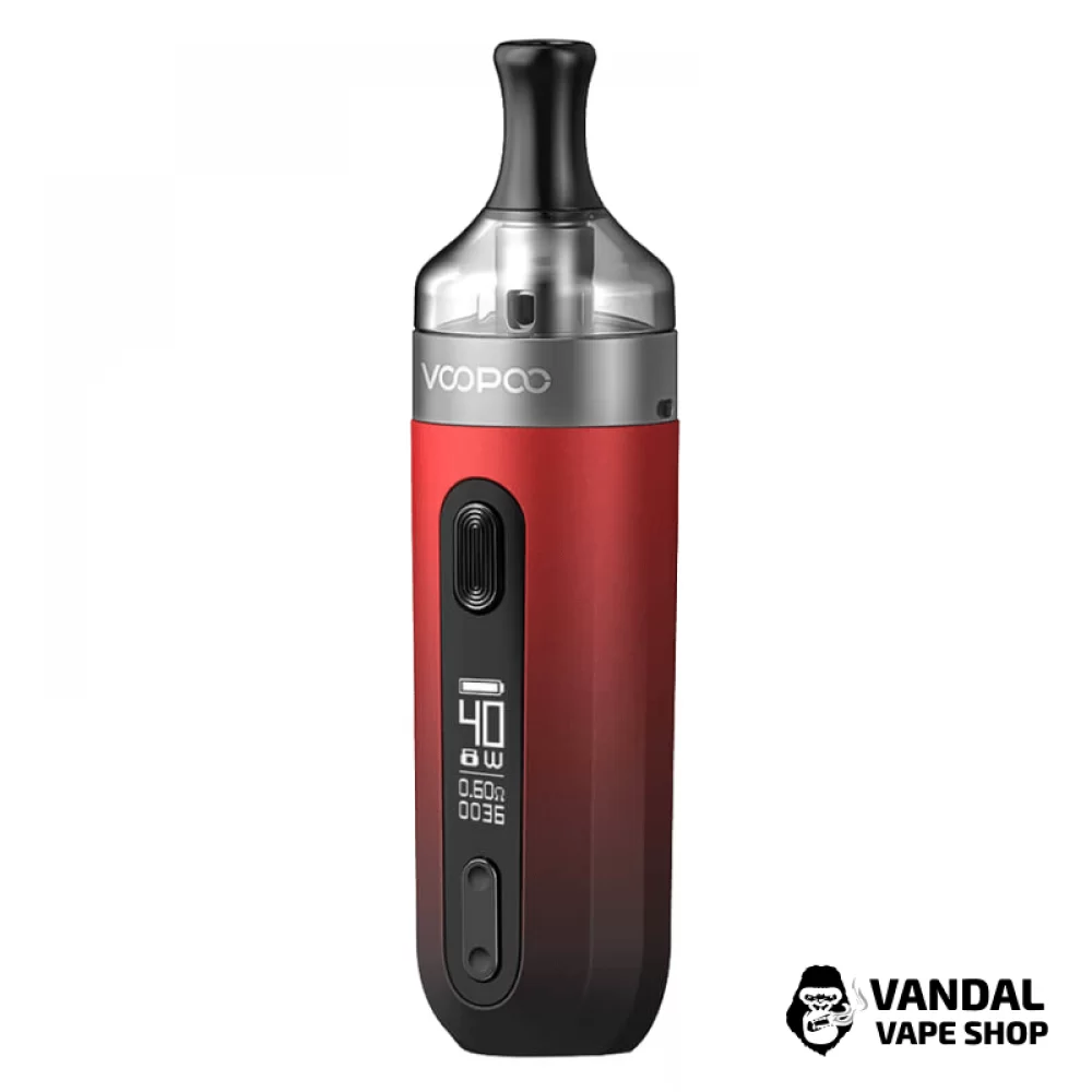 Pod-система VooPoo V.SUIT Pod Kit на 1200 мАг у червоному кольорі