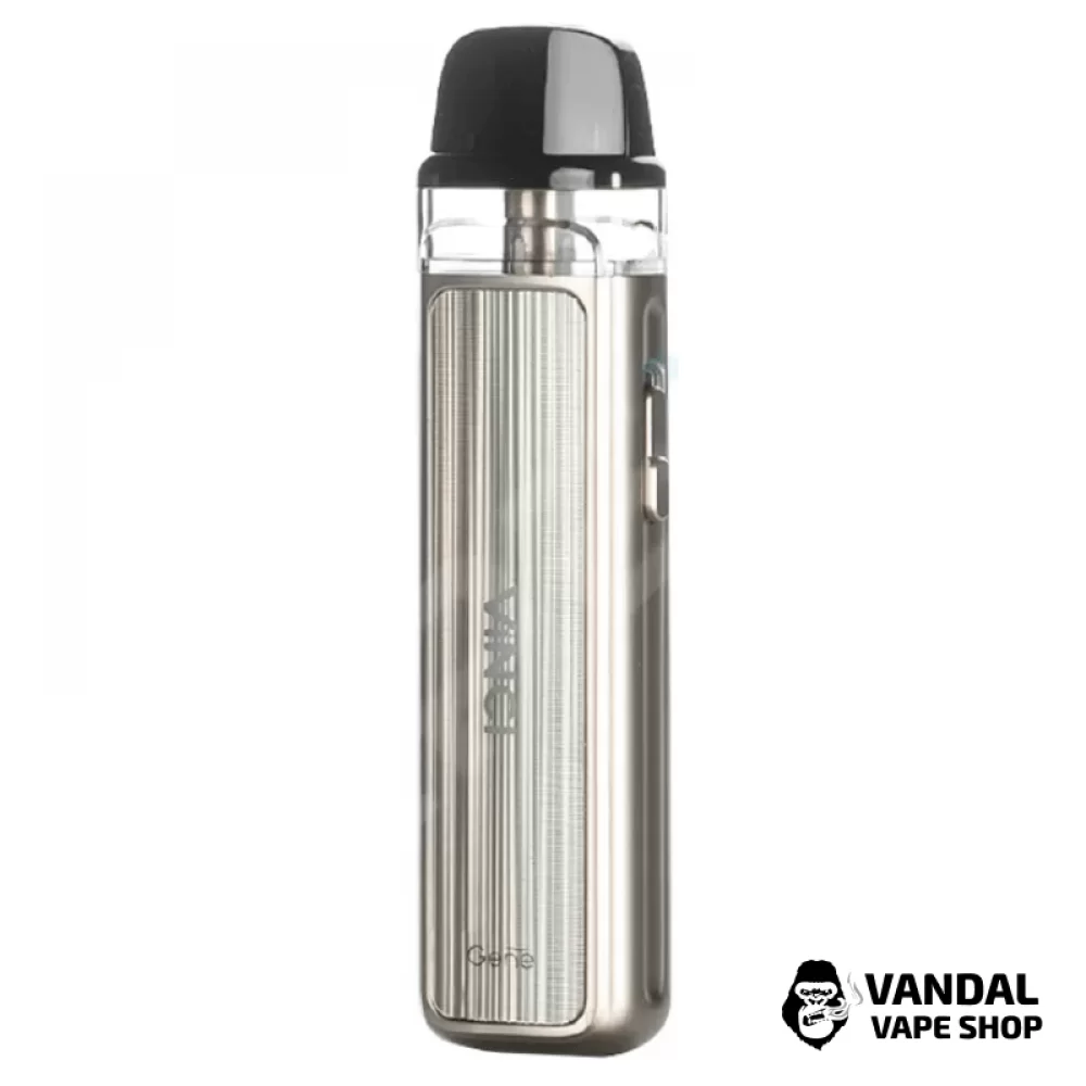 Стартовый набор Voopoo Vinci 15W  Pod Kit в расцветке "Aurora Silver"